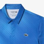 Lacoste Golf Erkek Regular Fit Baskılı Mavi Polo