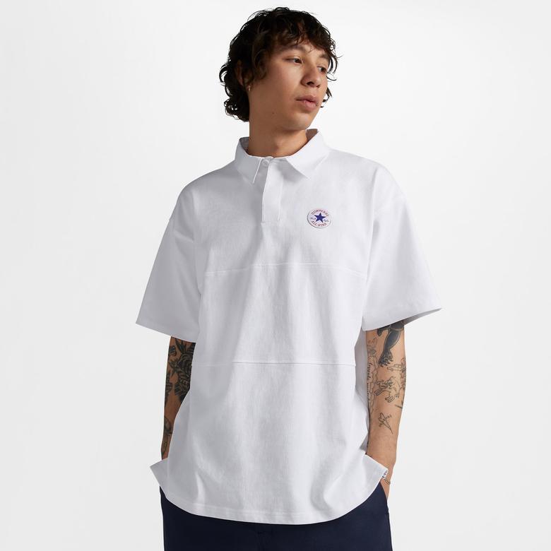 Converse All Star Erkek Beyaz T-Shirt