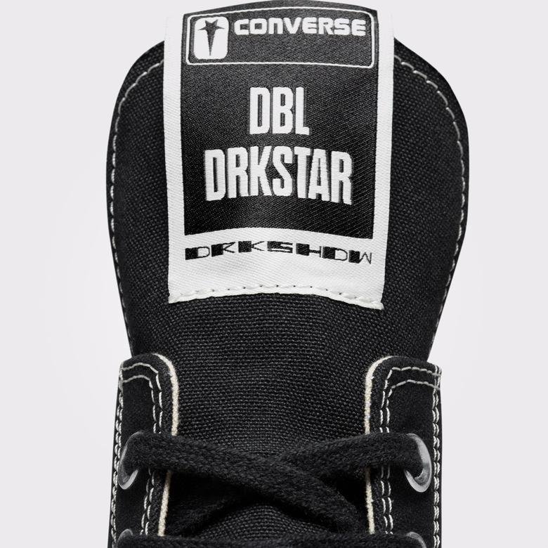 Converse Dbl Drkstar Hi Unisex Siyah Sneaker