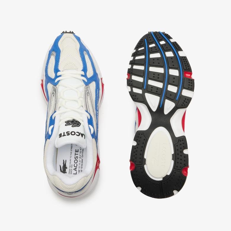 Lacoste SPORT L003 2K24 Erkek Beyaz/Mavi Sneaker