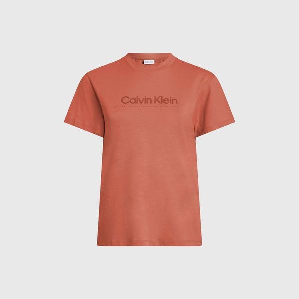 Calvin Klein Kadın Turuncu T-Shirt