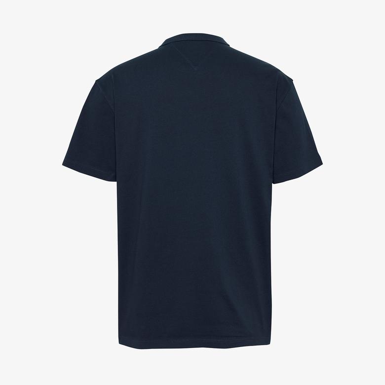 Tommy Hilfiger Erkek Mavi Tshirt