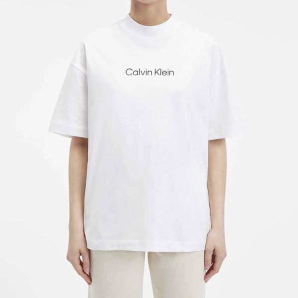 Calvin Klein Kadın Beyaz Tshirt