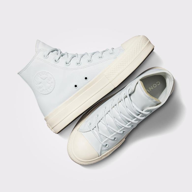 Converse Chuck Taylor All Star Lift Platform Luxe Workwear Unisex Mavi Sneaker