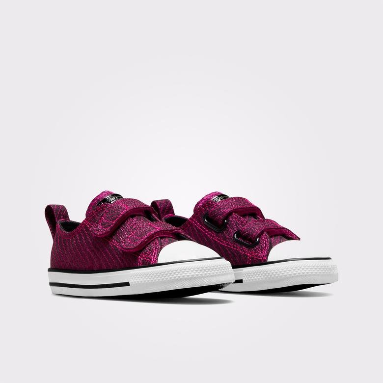 Converse Chuck Taylor All Star Easy On Sparkle Party Bebek Pembe Sneaker