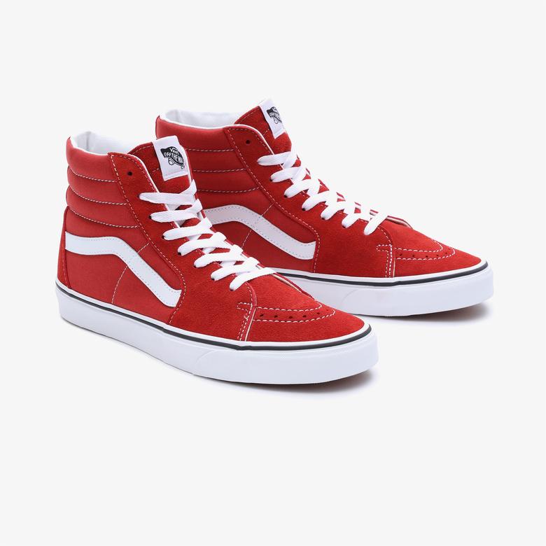 Vans Sk8-Hi Unisex Kırmızı Sneaker