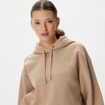 Champion Hooded Kadın Krem  Sweatshirt