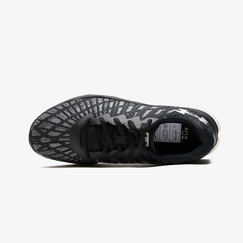 Under Armour Charged Breeze 2 Kadın Siyah Spor Ayakkabı