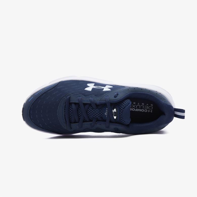 Under Armour Charged Assert 10 Erkek Mavi Spor Ayakkabı