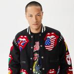 Market World Flag Varsity Erkek Siyah Ceket