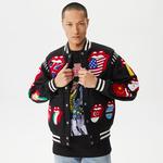 Market World Flag Varsity Erkek Siyah Ceket