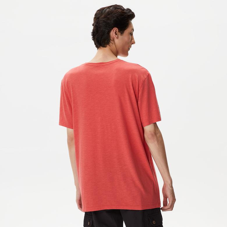 Superfly Basic Erkek Kırmızı Günlük T-Shirt