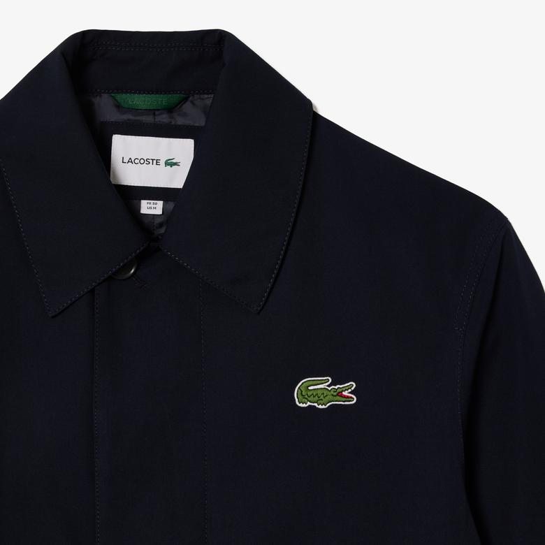 Lacoste Erkek Gömlek Yaka Lacivert Mont