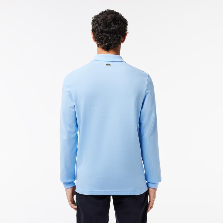 Lacoste Erkek Regular Fit Uzun Kollu L.12.12 Açık Mavi Polo