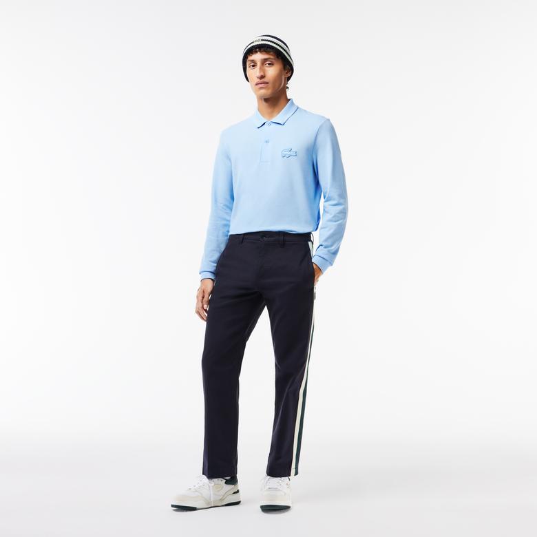 Lacoste Erkek Regular Fit Uzun Kollu L.12.12 Açık Mavi Polo