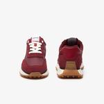 Lacoste SPORT L-Spin Kadın Bordo Sneaker