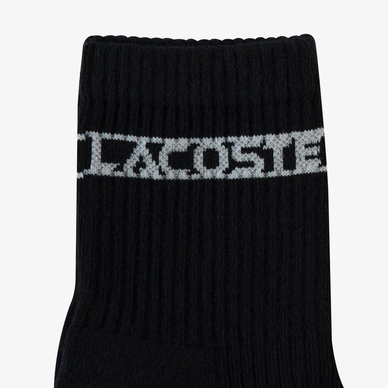 Lacoste Classic Unisex Siyah Çorap