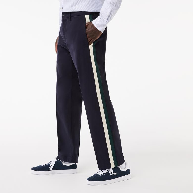 Lacoste Erkek Straight Fit Lacivert Pantolon