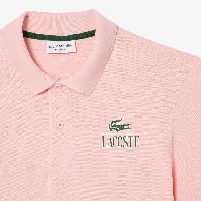 Lacoste Classic Unisex Regular Fit Pembe Polo