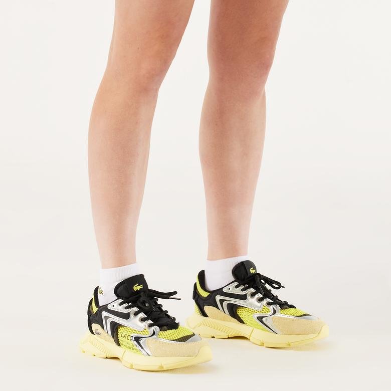 Lacoste L003 Neo Kadın Sarı Sneaker