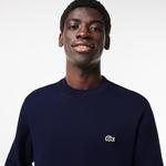 Lacoste Erkek Classic Fit Bisiklet Yaka Lacivert Sweatshirt
