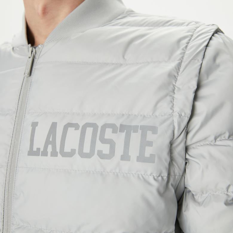 Lacoste Erkek Kapitone Gri Mont