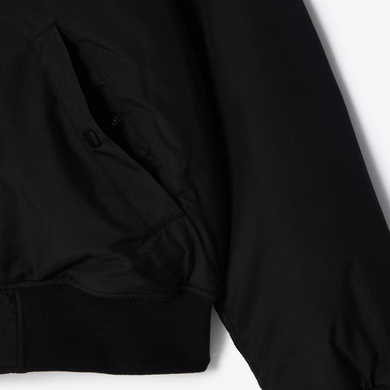 Lacoste Erkek Siyah Çift Taraflı Hakim Yaka Mont