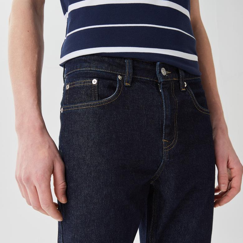 Lacoste Erkek Slim Fit Denim Siyah Pantolon