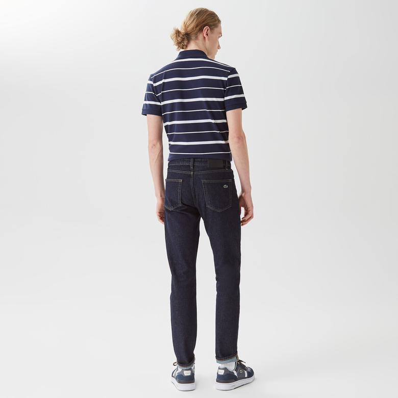 Lacoste Erkek Slim Fit Denim Siyah Pantolon