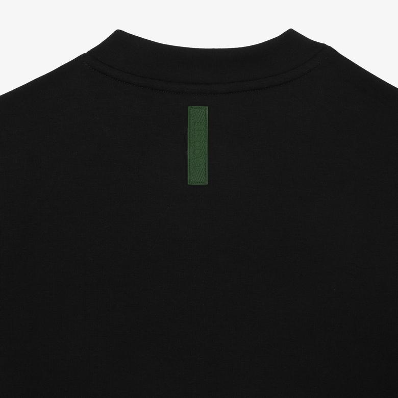Lacoste Active Erkek Siyah Sweatshirt