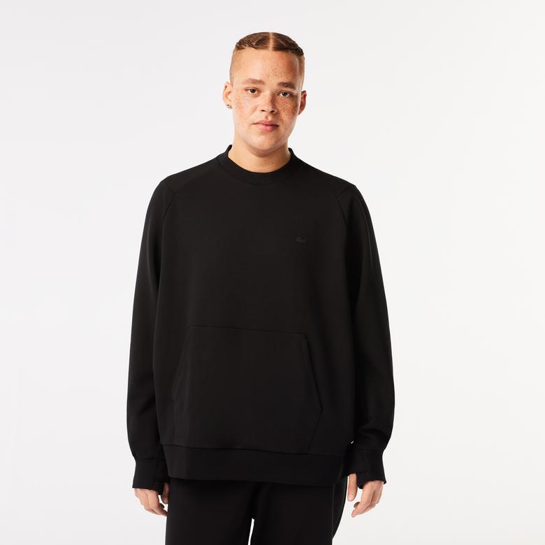 Lacoste Active Erkek Siyah Sweatshirt
