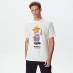 Market Botanical Bear Erkek Krem T-Shirt