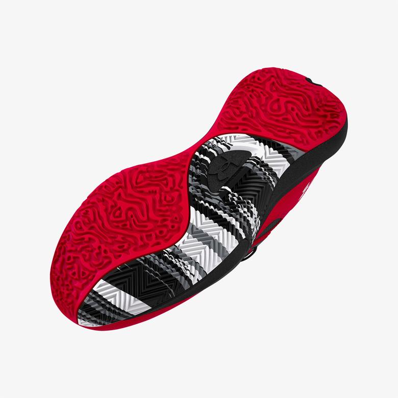 Under Armour Lockdown 6 Erkek Kırmızı Basketbol Ayakkabı