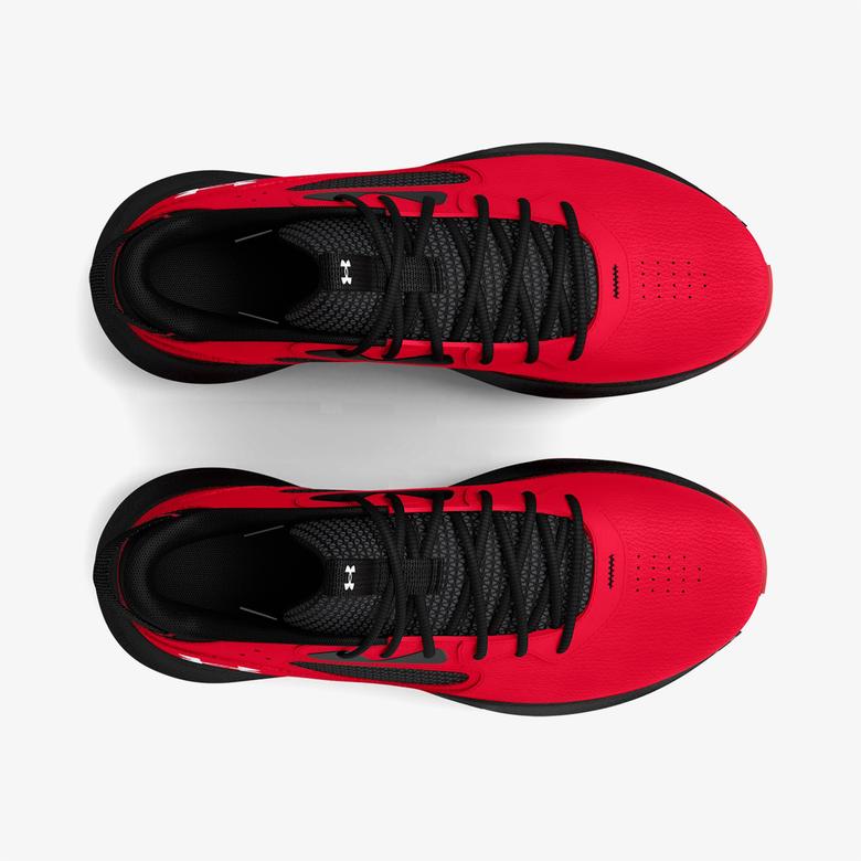 Under Armour Lockdown 6 Erkek Kırmızı Basketbol Ayakkabı