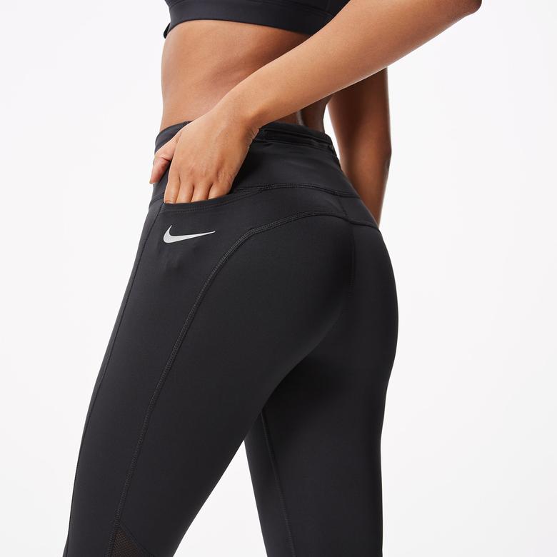 Nike Dri-Fit Fast Kadın Siyah Antrenman Taytı