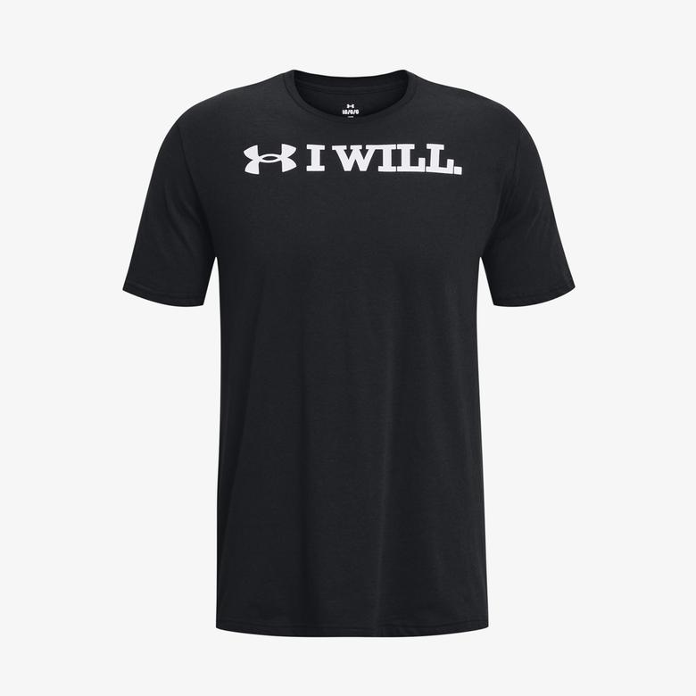 Under Armour Erkek Siyah T-Shirt