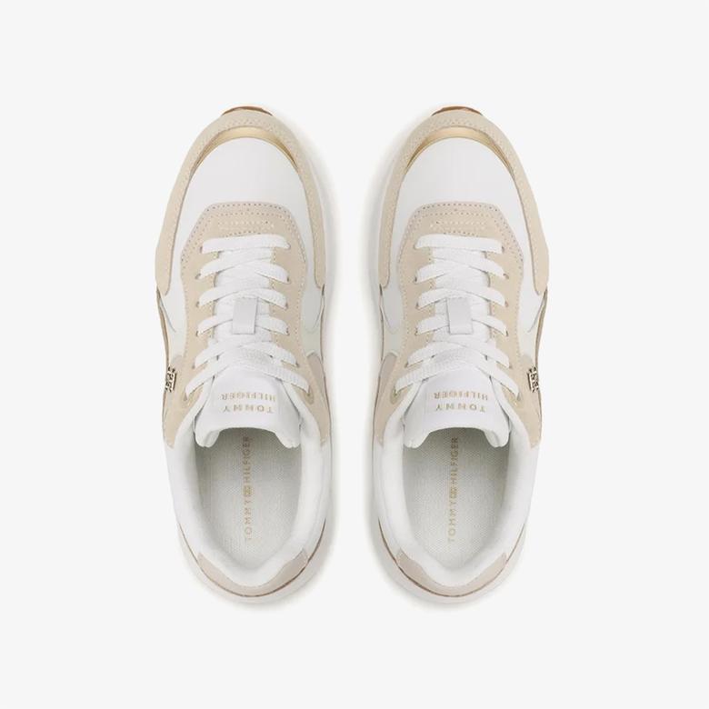Tommy Hilfiger Chunky Runner Kadın Beyaz Sneaker