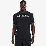 Under Armour Erkek Siyah T-Shirt
