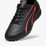 Puma Vitoria Erkek Siyah Halı Saha Kramponu