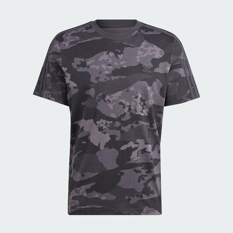 adidas Camo Aop Erkek Siyah T-Shirt