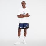 New Balance Hoops Graphic Erkek Beyaz T-Shirt