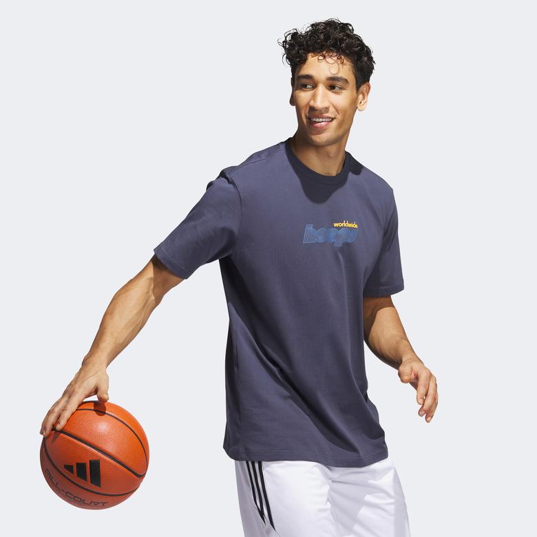 adidas Wwh Story Erkek Lacivert T-Shirt