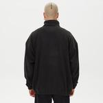 Tommy Hilfiger Oversize Fabric Mix /2 Zip Polar Erkek Siyah Sweatshirt
