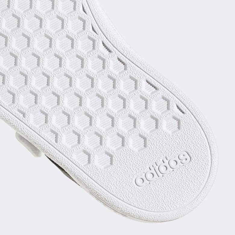 Adidas Grand Court Lifestyle Hook And Loop Çocuk Beyaz Günlük Spor Ayakkabı