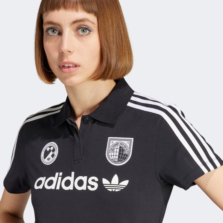 adidas Soccer Originals Kadın Siyah Elbise