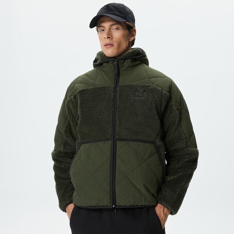 Puma Classics Utility Concrete Erkek Yeşil Ceket
