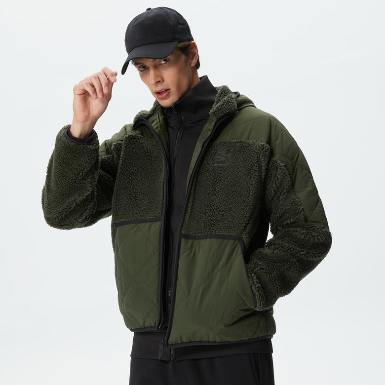 Puma Classics Utility Concrete Erkek Yeşil Ceket