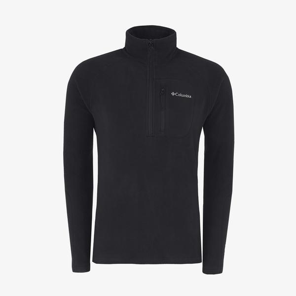 Columbia Fast Trek III Half Zıp Fleece Erkek Siyah Günlük Polar