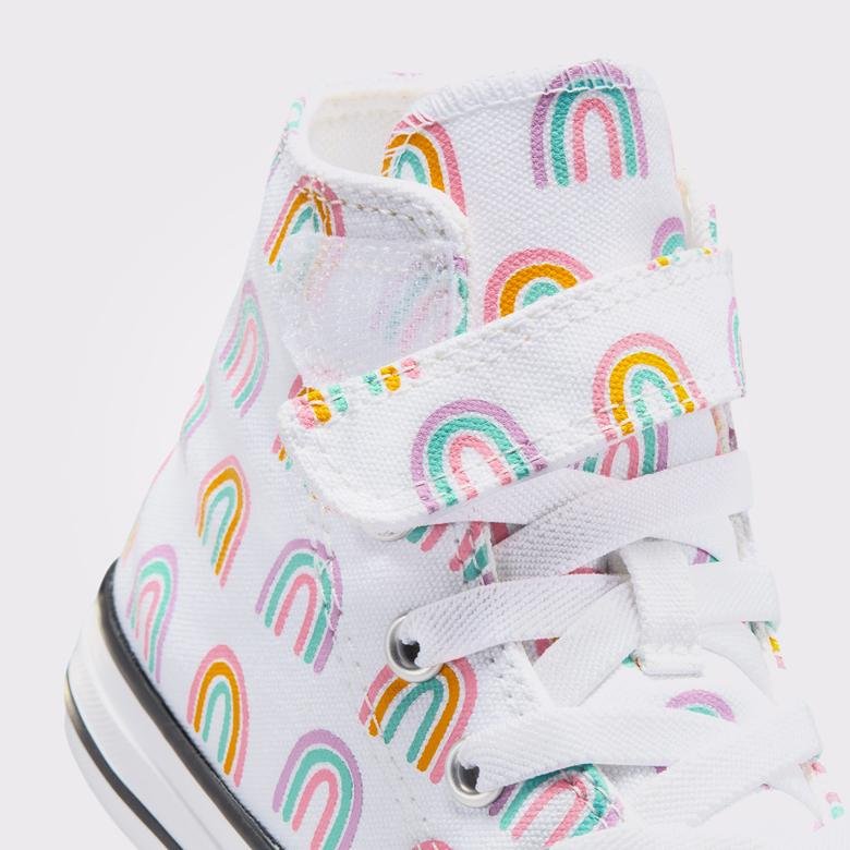 Converse Chuck Taylor All Star Easy On Rainbows Çocuk Beyaz Sneaker