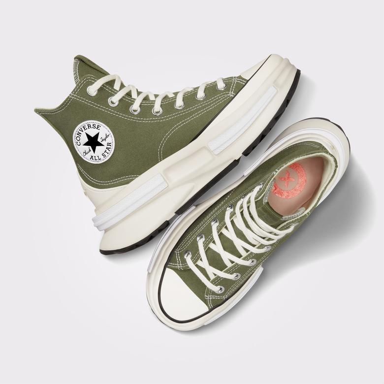 Converse Run Star Legacy Cx Seasonal Color Platform Unisex Haki Sneaker